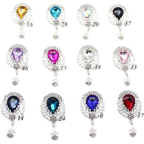 5pcs/lot Wheat Ears Sewing for Needlework Rhinestone Button for Clothing Diy Handicraft Manualidades Accessories Decorative