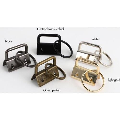5PCS/Lot Handbag Strap Shoulder Clasp Metal Handle Clip Clasp Holder Heavy Duty D Ring Buckles for Hardware Bags Ring