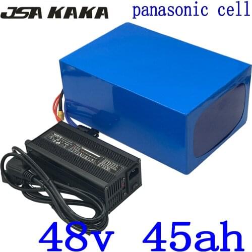 48V 45AH Electric Bike Battery 48V 40AH 45AH ebike battery pack 48V 1000W 2000W 3000W scooter Lithium Battery use panasonic cell
