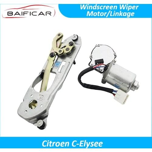 Baificar Brand New Genuine Windscreen Wiper Motor Linkage Front Rear Windshield Washer Cleaner For Citroen C-Elysee