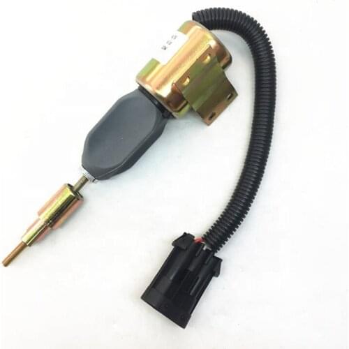 Engine Fuel Shutdown Solenoid Valve 3355427 Stop Solenoid 24V