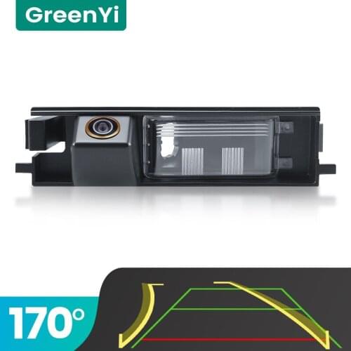 GreenYi Trajectory 170° AHD Car Rear View Camera for Toyota RAV4 RAV-4 2000-2012 Night Vision Reverse Reversing 4 pin Vehicle