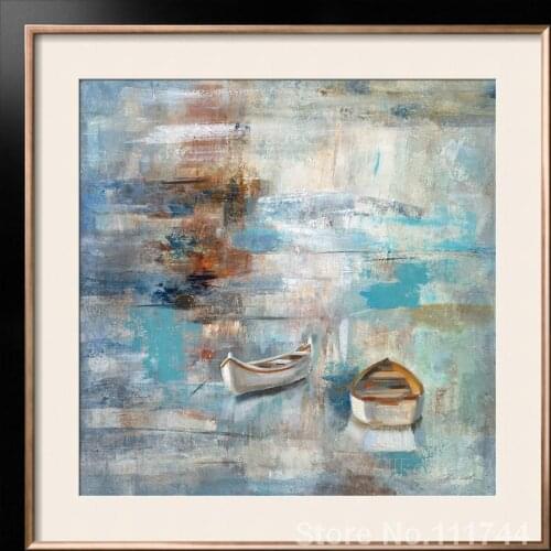 Canvas art abstract Calm Sea Silvia Vassileva Paintings home decor Handmade High quality