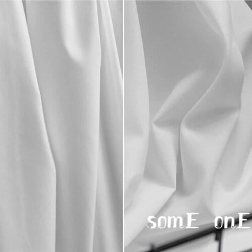 50x150cm New white Shirt Fabric fiber cotton fabric DIY Patchwork Shirt Skirt Coat Dress Doll decor Designer Fabric