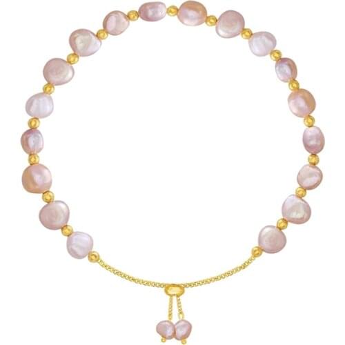 New Natural Pearl Bracelet Sexy For Woman Bracelet Fashion Lady Temperament Bracelet Jewelry South Korea