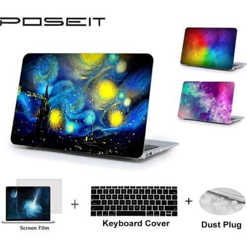 New Case for Macbook Pro 13 15 Touch Bar A706/A1707 Air 11 13 Pro 13 15 Retina12 Matte Hard Crystal Laptop Bag Cover Color Shell