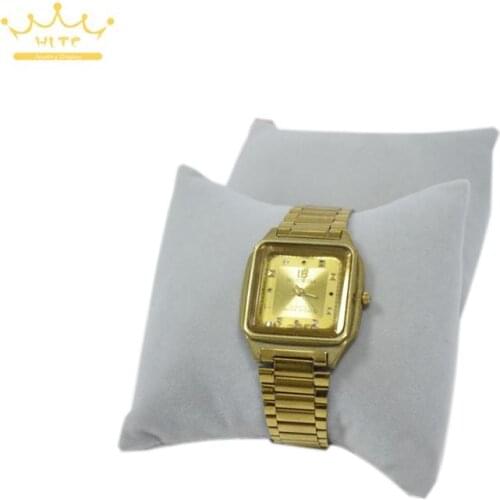 Wholesale High Quality Velvet 9x8x5cm Jewelry Wrist Watch Display Stand Holder Bangle Bracelet Rack Chain Cases Pillow Organizer