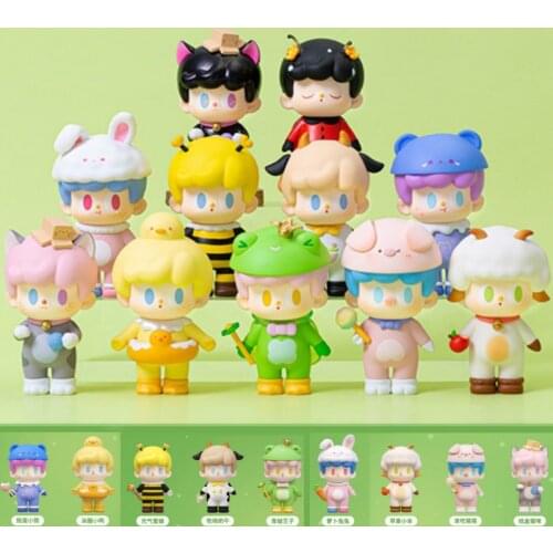 Blind Box Toys Original BUNBY Forest Adventure Series Model Random Style Cute Anime Figure Gift Surprise Box