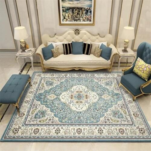 Persian Style Carpets For Living Room Bedroom Decor Large Area Rugs And Carpets Classic Study Coffee Table Non-Slip Floor Mats