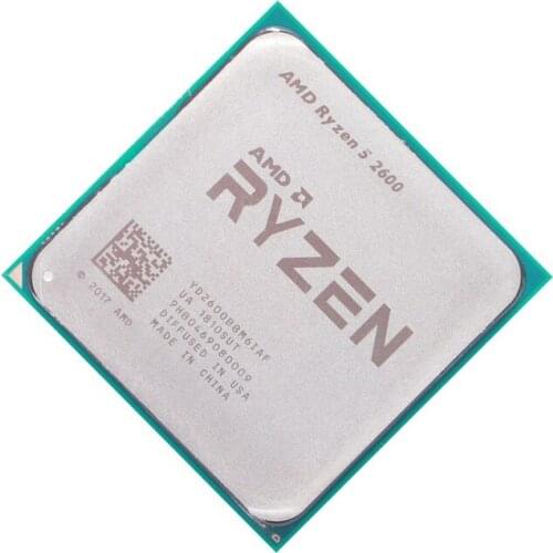 AMD Processor Brand New Original RYZE 5 7 2600 2700 Tray Version CPU 3.4 Ghz 3.9 Ghz 4 6 8 Cores CPU