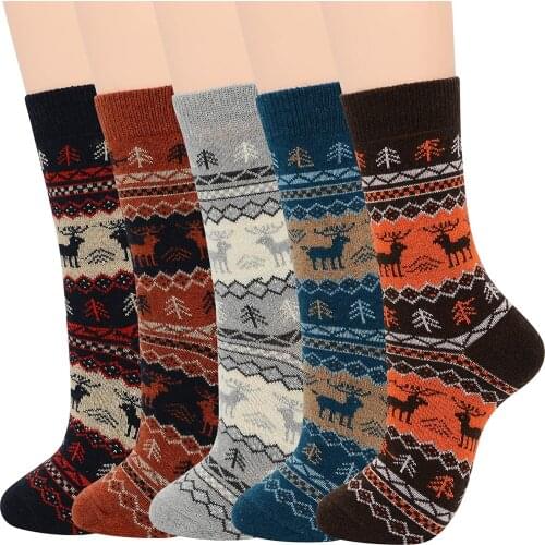 AZUE Wool Socks Mens Socks for Men Winter Socks Thick Warm Socks Fuzzy Socks Fluffy Socks Thermal Socks for Men