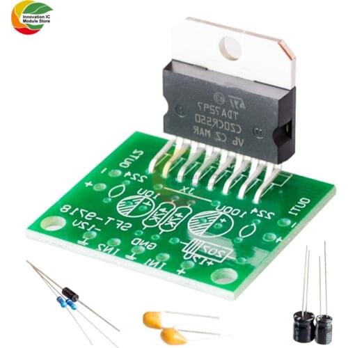 TDA7297 Amplifier Board Module 12V DC Excellent Grade 2.0 Dual Audio Encoding Electronic Diy Kit Output 10-30W Diy Electronic