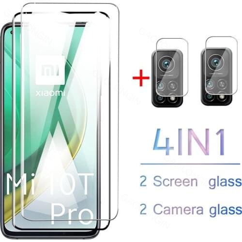 Glass Mi10t Pro Screen Protectors on For Xiaomi Mi 10t Pro Mi10t Lite Camera Protective Glass Film Xiomi 10tpro Tempoered Glass