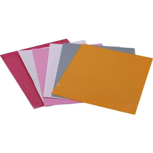 10 Pcs/set Patches Heat Transfer Bundle A4 Size Assorted Color DIY T-Shirt Transfer Sheets