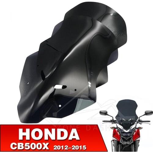 Motorcycle Accessories WindScreen Windshield Deflector Viser VIsor Fits For HONDA CB500X 2012 2013 2014 2015 CB 500X CB-500X
