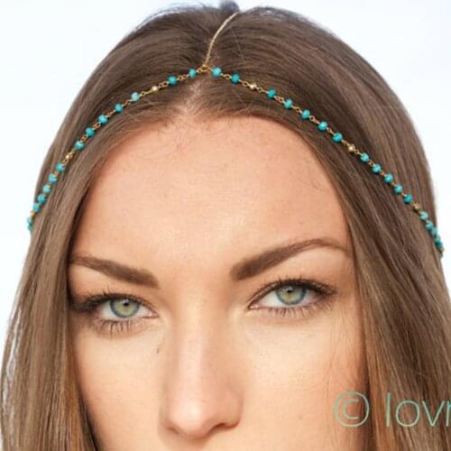 Bride hair accessories new fashion and elegant new chain headdress hair chain wedding