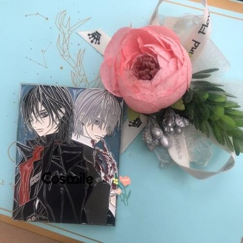 Cosmile Anime Vampire Knight Metal Badge Brooch Pin Pendant Collection Limited Cute Cosplay Christmas Gift