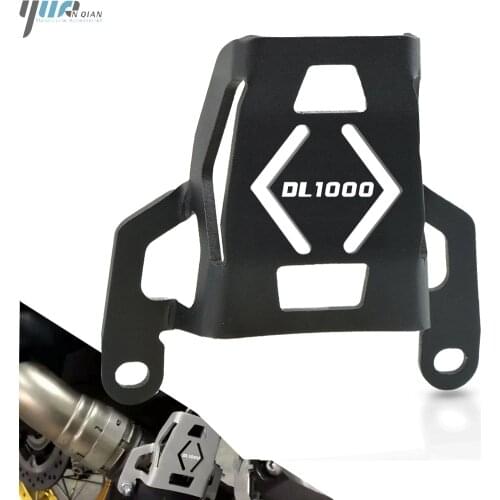 For Suzuki DL1000 V-Strom1000 2015-2019 2016 2017 2018 Motorcycle Exhaust Flap Air release valve Guards Cover Protector Aluninum