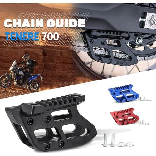 For YAMAHA Tenere 700 TENERE700 XTZ XT700Z T 7 2019-2021 Motorcycle Chain Guide Pulley Protector Plate Stabilizer