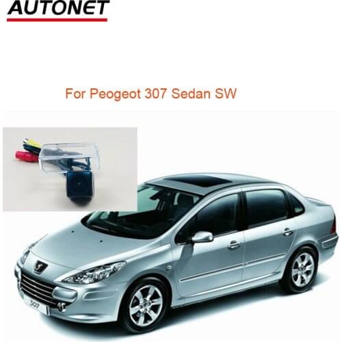HD 1280*720 Rear View Camera For Peogeot 307 Sedan SW CCD nightview license plate camera/CCD cam