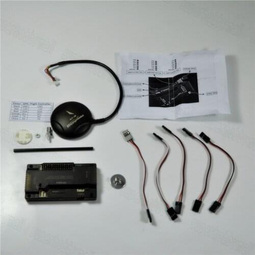 APM V2.8.0 Flight Controller 6M GPS W/ Side Pin Vertical type For Multicopter FPV Upgraded