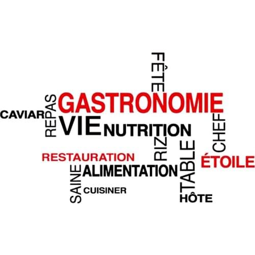 KUCADA kitchen wall sticker for home decoration mural art decal diy black removable wall decal WP1583