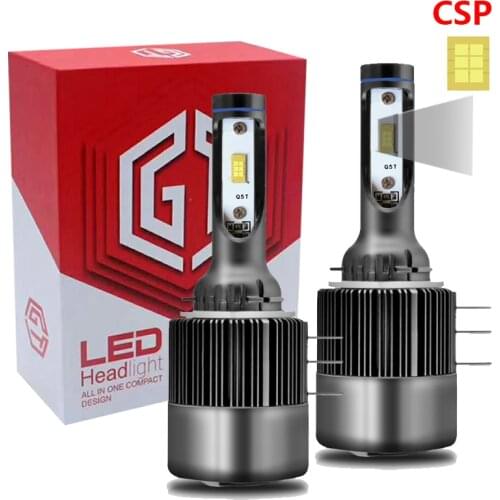 2Pcs For Skoda Octavia A7 CSP H15 Led Headlight Bulb CANBUS Lamps 6000K White LED DRLS Day Running Light Error Free