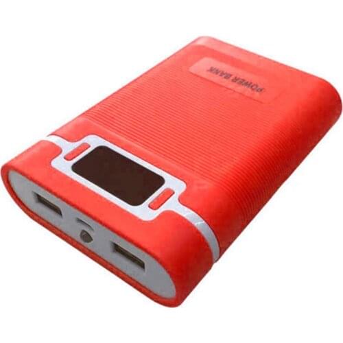 HOT SALES！！Dual USB LCD Display 4-Cell 18650 Battery Charger Box Power Bank DIY Case Kit