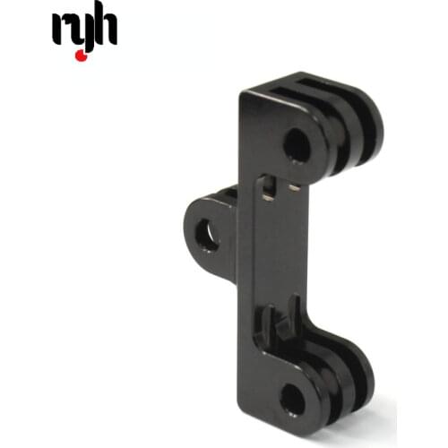 GloryStar Metal Double Dual Bracket Tripod Holder Handle with Screw Mount Adapter for Gopro Osmo SJ4000 Xiaomi Yi Action Camera