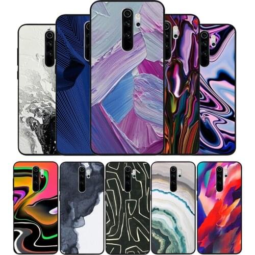 Fashion Abstract Phone Case For Xiaomi Redmi note 9 8 7 6 5 4 Pro S for redmi 4A 4X 5 Plus 5A 7A Cover