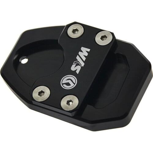 Moto Top motorycle Extension For SYM CRUISYM 300 cnc Aluminum side foot Stand Enlarge