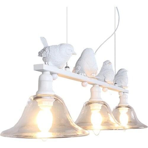 Modern Origami Crane Bird Pendant Light Nordic Style Creative Design Personality Lamp Hanging Hotel Hall Parlor Bedroom Bar