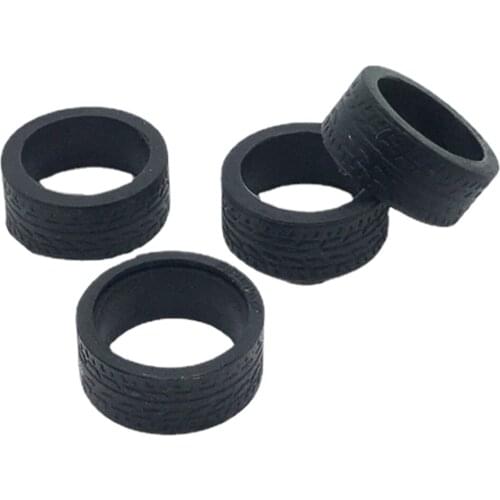 Racing Car Rubber Tires Wheel Tyres for WLtoys K969 P929 1/28 Scale 4WD Racing Car