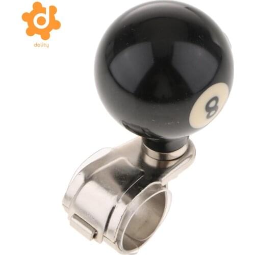 Car Steering Wheel Power Handle Ball Hand Control Power Handle Grip Spinner Knob Grip Knob Turning Helper NO.8 Ball Car Styling
