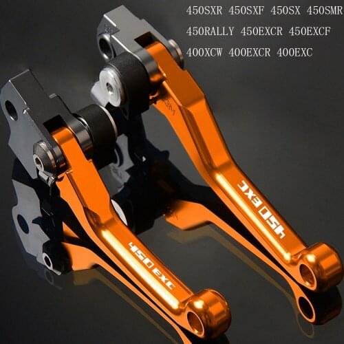 FOR 450SXR 450SXF 450SX 450SMR 450RALLY 450EXCR 450EXCF 400XCW 400EXCR 400EXC DirtBike Motocross Pivot Brake Clutch Levers
