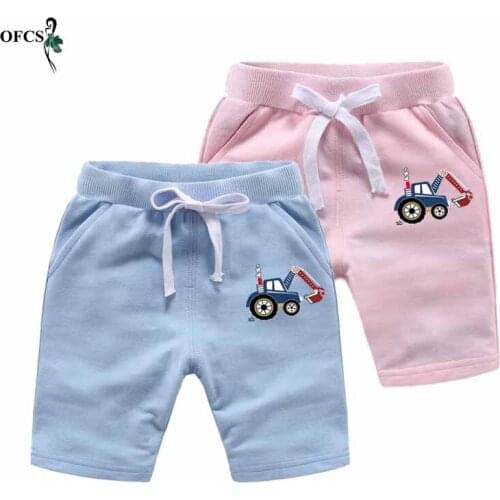 Baby Shorts Colorful Summer Fashion Cotton Boys Trousers kids Boys Solid Beach Shorts Childrens pants Retail Clothing 2-12Year