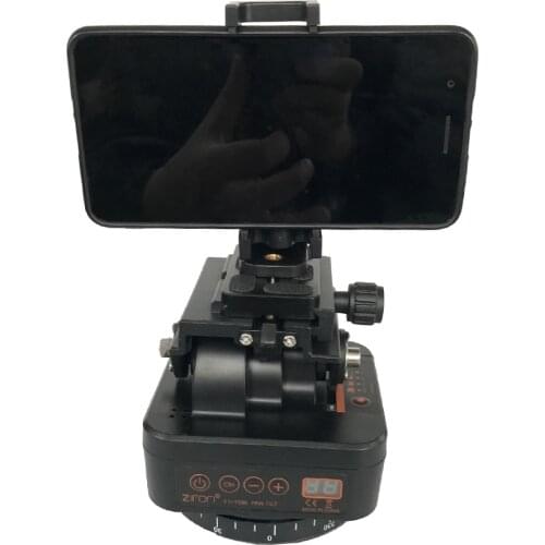 YT-1000 Auto Motorized Pan Tilt Tripod Remote Control Rotating Video Stabilizer for Smartphone Cameras Photography Accessories