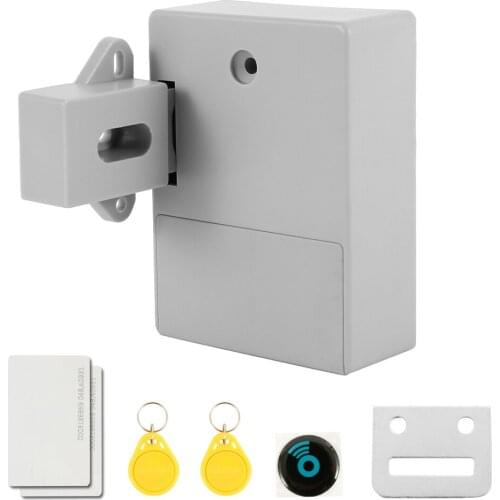 Hidden RFID Free Opening Intelligent Sensor Cabinet Lock Locker RFID Smart Shoe Cabinet Drawer Door Safety Electronic Lock