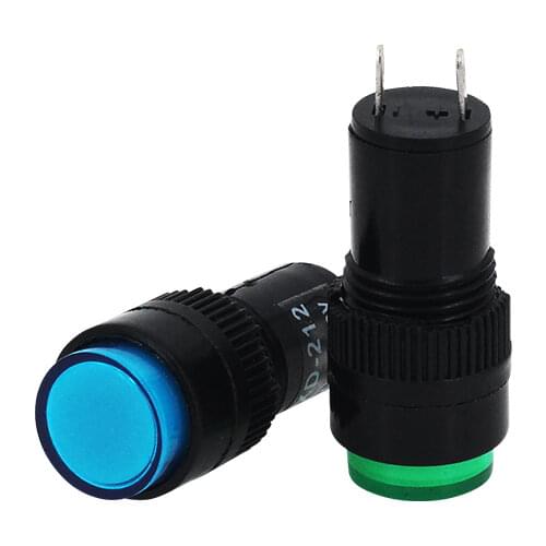 Indicator lamp led signal led lamp 8mm hole electrical indicator 12 volt led indicator light for effects