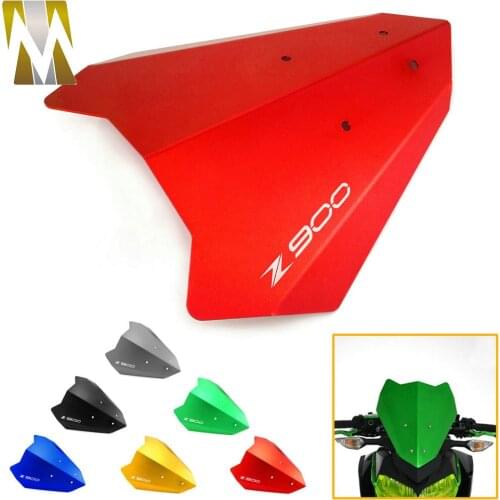Scooter Windscreen Windshield Wind Deflector Bracket Mount Protector Guard Cover For Kawasaki Z900 Z 900 Z-900 2017 2018 2019