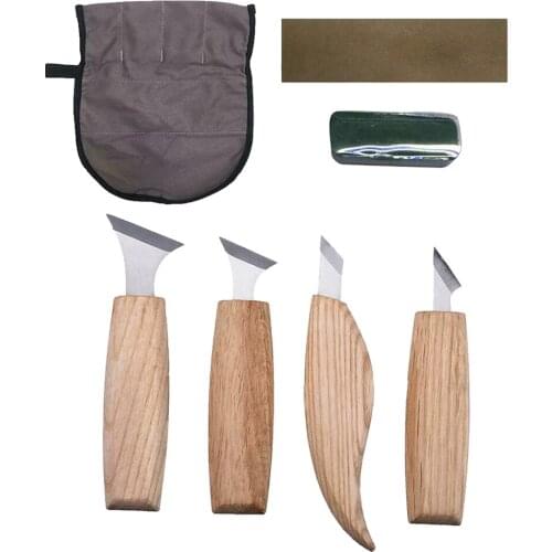 High Strength Wood Carving Cutter Chisels Polish Wax Sharpen Skin for Basic Wood