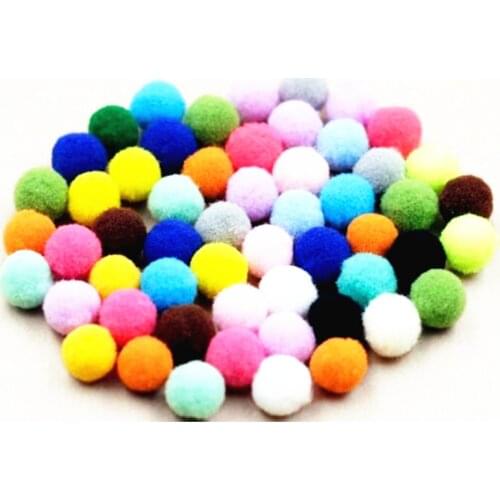 10mm Plush ball DIY Jewelry Making Findings Clothes accessory wholesale 50 pcs