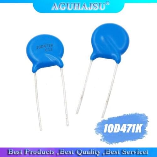 10pcs varistor 10D471K 470V piezoresistor 10D471