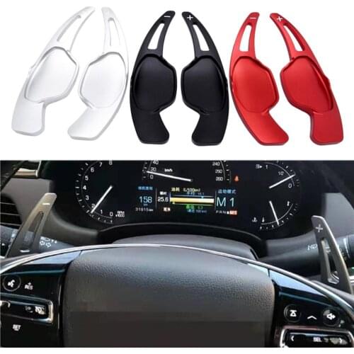 2 Pcs Car Steering Wheel Shift Paddle Shifter Extended DSG For Cadillac XTS 2013-18 Aluminum Shift Paddle Blade Car Accessories