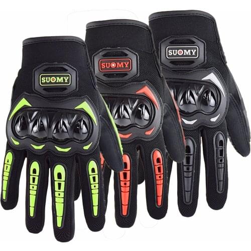2020 Brand New Suomy Summer Mesh Motorcycle Gloves Men Breathable Motocross Motorbike Moto Racing Gloves Touch Screen Guantes