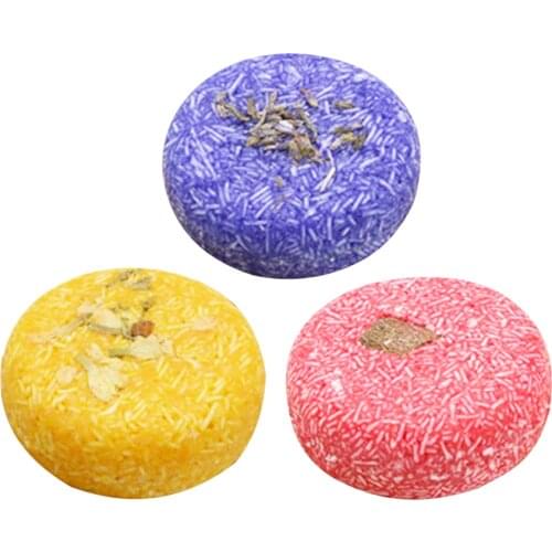 3pcs Soap Hair Darkening Shampoo Bar Handmade Soap Conditioner Moisturize Repair White Hair Natural Multiflorum Body Shampoo