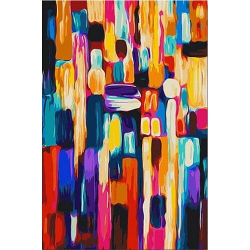 5D DIY Diamond Embroidery Abstract figures Cross Stitch Bedroom Decorative Painting Mosaic Crystal square diamond painting