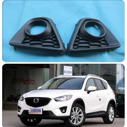 Car accessories body parts front bumper grille fog lamp cover for Mazda CX5 2012-2014