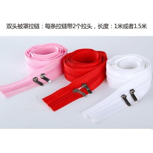 10 m household double head long zipper / Thicken quality quilt cover