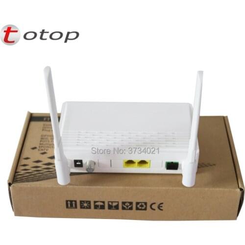 Hot sale ont onu XPON 1GE+1FE+CATV+WIFI with SC APC Green fiber port interface English firmware